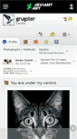 Mobile Screenshot of grugster.deviantart.com