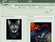 Tablet Screenshot of grugster.deviantart.com