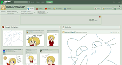 Desktop Screenshot of matthewwilliamsrp.deviantart.com