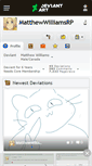 Mobile Screenshot of matthewwilliamsrp.deviantart.com