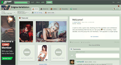 Desktop Screenshot of enigma-variations.deviantart.com