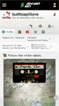 Mobile Screenshot of builttospilllove.deviantart.com