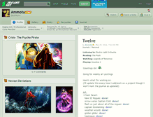 Tablet Screenshot of ammotu.deviantart.com