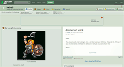 Desktop Screenshot of katheb.deviantart.com