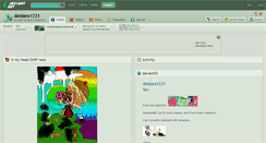 Desktop Screenshot of deidara1231.deviantart.com