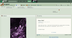 Desktop Screenshot of burzghash.deviantart.com