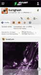Mobile Screenshot of burzghash.deviantart.com