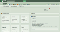 Desktop Screenshot of natiamos.deviantart.com