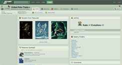 Desktop Screenshot of global-poke-trade.deviantart.com