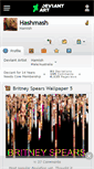 Mobile Screenshot of hashmash.deviantart.com