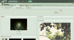 Desktop Screenshot of beretboy.deviantart.com