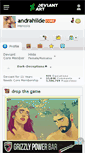 Mobile Screenshot of andrahilde.deviantart.com