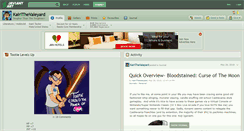 Desktop Screenshot of kairithevaleyard.deviantart.com
