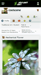 Mobile Screenshot of coolscene.deviantart.com