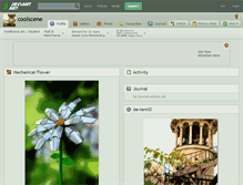 Tablet Screenshot of coolscene.deviantart.com