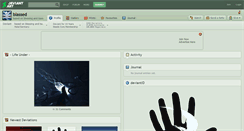 Desktop Screenshot of blassed.deviantart.com