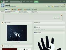 Tablet Screenshot of blassed.deviantart.com