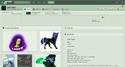 Desktop Screenshot of lexi-saur.deviantart.com