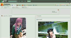 Desktop Screenshot of d4sm0nster.deviantart.com