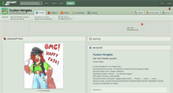 Desktop Screenshot of guukan-mangaka.deviantart.com