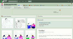 Desktop Screenshot of femaleexpansionrealm.deviantart.com