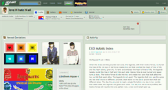 Desktop Screenshot of love-n-hate-n-all.deviantart.com