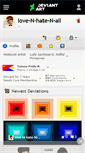 Mobile Screenshot of love-n-hate-n-all.deviantart.com