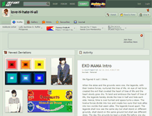 Tablet Screenshot of love-n-hate-n-all.deviantart.com