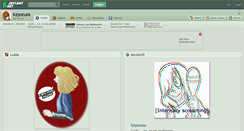 Desktop Screenshot of kzyocura.deviantart.com