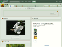 Tablet Screenshot of otoff.deviantart.com