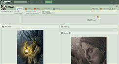 Desktop Screenshot of c-mayer.deviantart.com