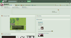 Desktop Screenshot of desadevil.deviantart.com