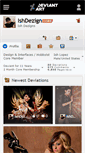 Mobile Screenshot of ishdezign.deviantart.com