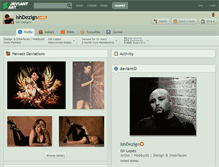 Tablet Screenshot of ishdezign.deviantart.com