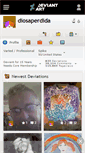Mobile Screenshot of diosaperdida.deviantart.com