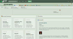 Desktop Screenshot of jynnxies-games.deviantart.com