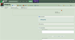Desktop Screenshot of mikegoulty.deviantart.com