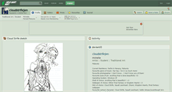 Desktop Screenshot of cloudstrifejen.deviantart.com