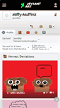 Mobile Screenshot of miffy-muffinz.deviantart.com