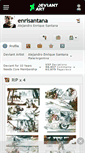Mobile Screenshot of enrisantana.deviantart.com