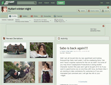 Tablet Screenshot of nuitari-winter-night.deviantart.com