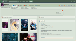 Desktop Screenshot of noctillux.deviantart.com
