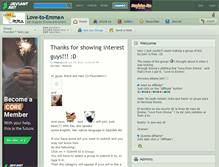 Tablet Screenshot of love-to-emma.deviantart.com