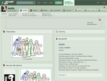 Tablet Screenshot of mottis.deviantart.com