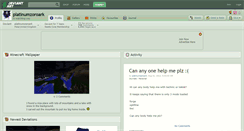 Desktop Screenshot of platinumzoroark.deviantart.com