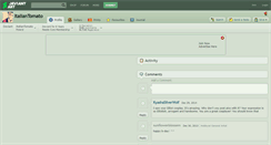 Desktop Screenshot of italiantomato.deviantart.com