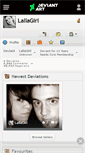 Mobile Screenshot of lallagirl.deviantart.com