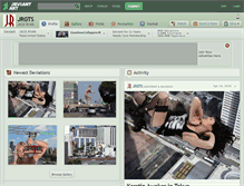 Tablet Screenshot of jrgts.deviantart.com