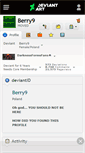 Mobile Screenshot of berry9.deviantart.com