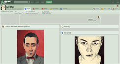 Desktop Screenshot of nerdifer.deviantart.com